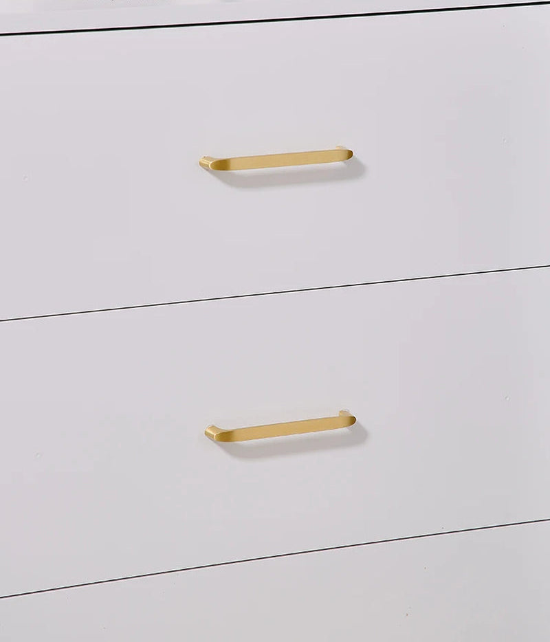 Massieve messing meubelgrepen brons - retro stijl