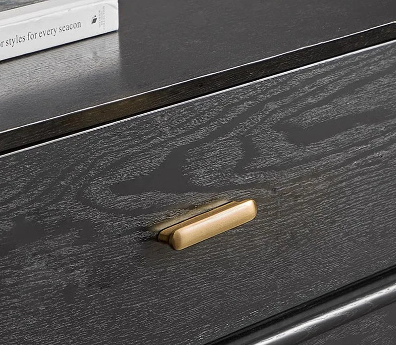 Gouden Massief Messing Greep – Keukenkast & Ladehardware