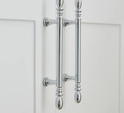 Meubelgrepen antiek messing - strak design