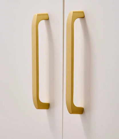 Massieve messing meubelgrepen brons - retro stijl