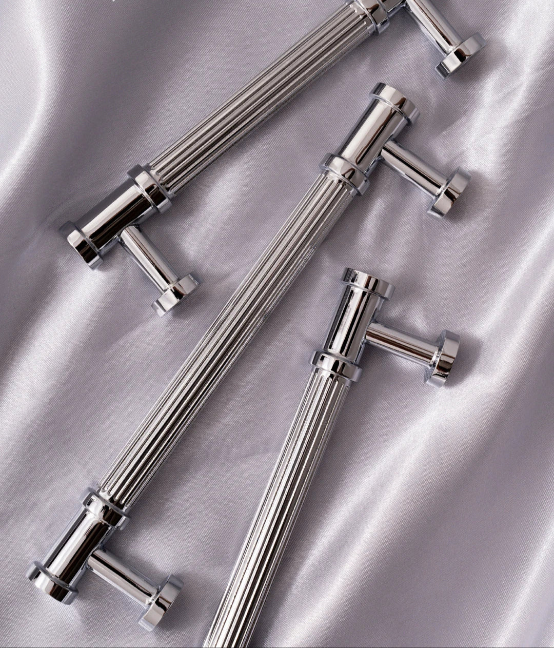 Meubelgrepen antiek messing - strak ontwerp