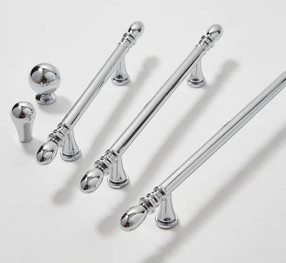 Meubelgrepen antiek messing - strak design