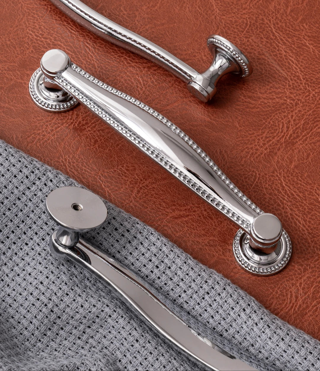 Massief Messing Chroom-Zilveren Meubelgreep – Kastlade & Keukenhardware