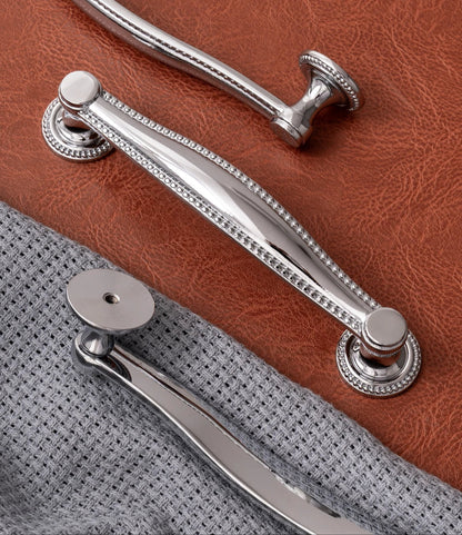 Massief Messing Chroom-Zilveren Meubelgreep – Kastlade & Keukenhardware
