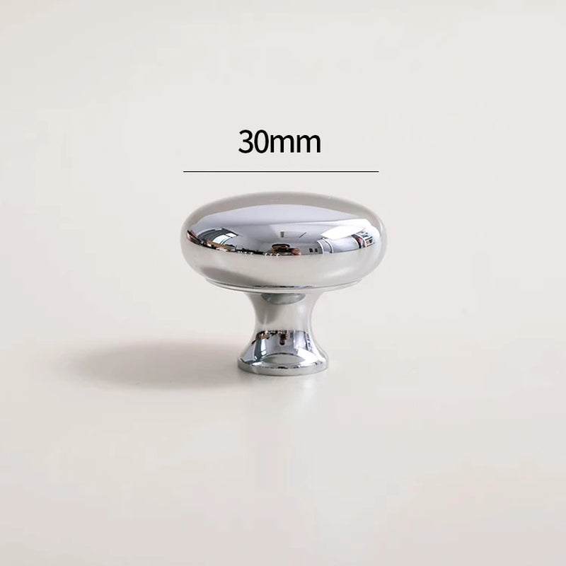Luxe kastgrepen chrome - industrieel messing