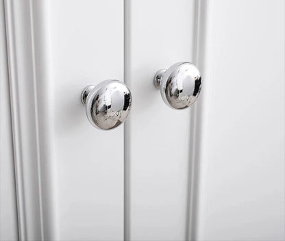 Luxe kastgrepen chrome - industrieel messing