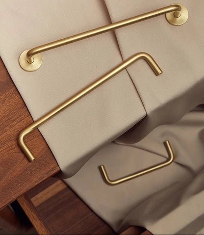 Nordic messing lange meubelgrepen – kast-, keuken- en slaapkamerhandgrepen
