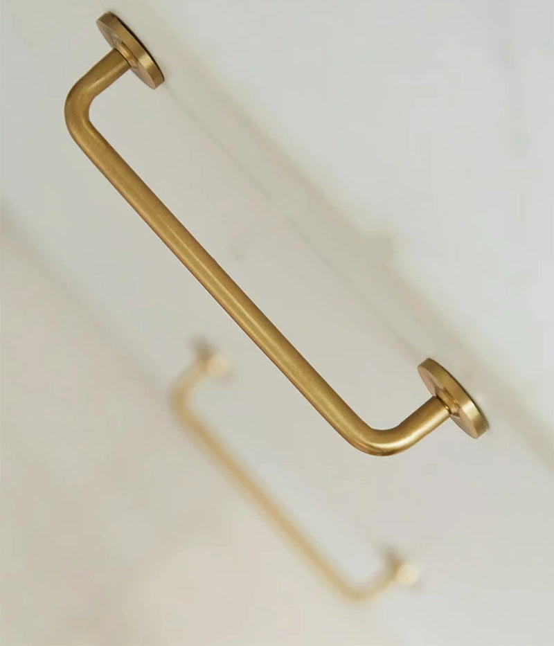 Nordic messing lange meubelgrepen – kast-, keuken- en slaapkamerhandgrepen