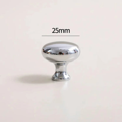 Luxe kastgrepen chrome - industrieel messing