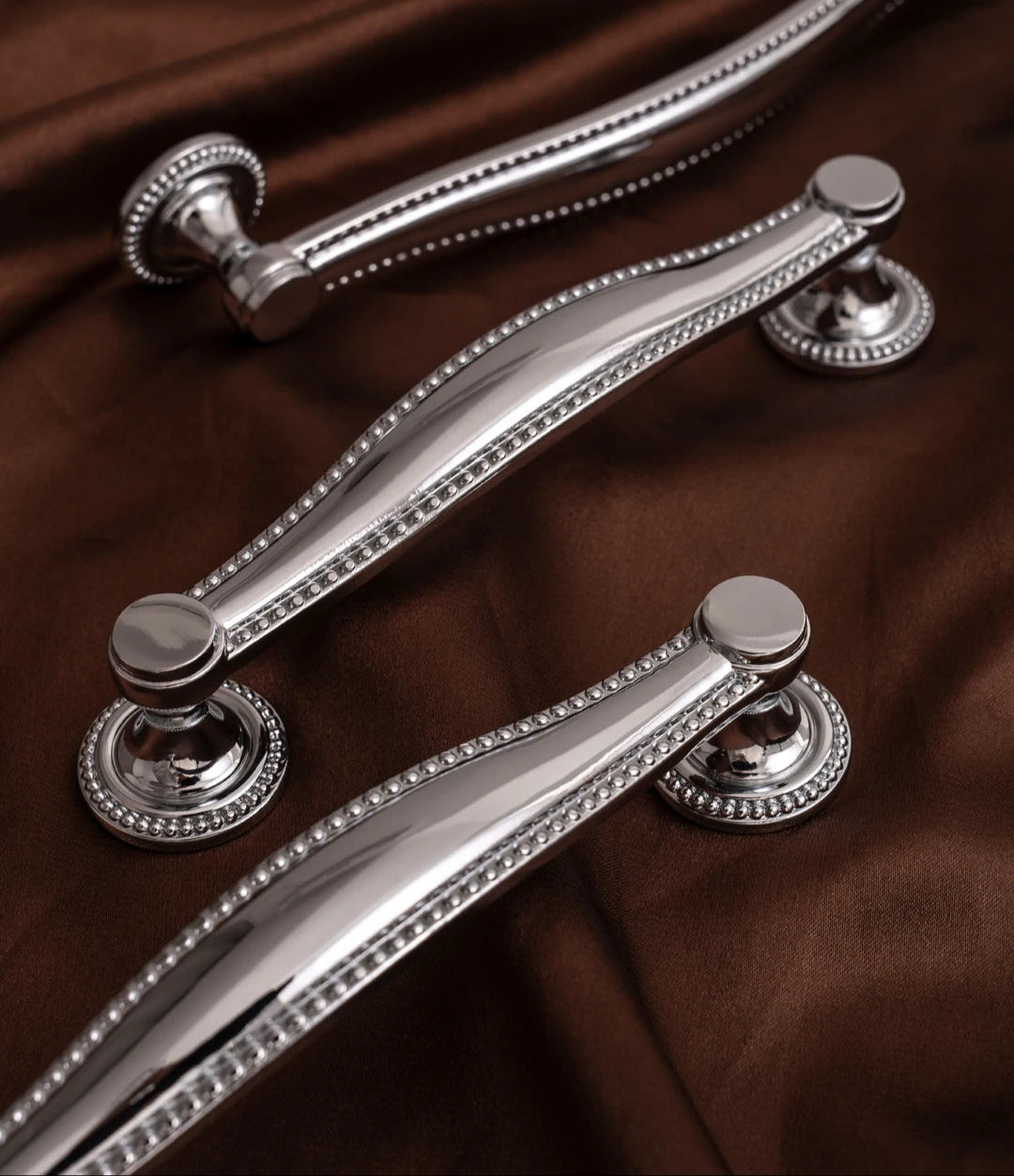 Massief Messing Chroom-Zilveren Meubelgreep – Kastlade & Keukenhardware