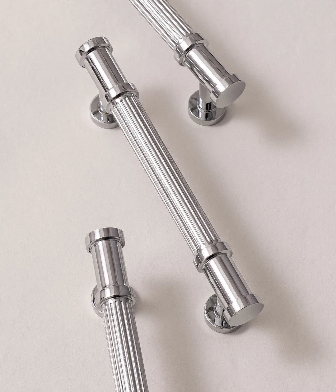 Meubelgrepen antiek messing - strak ontwerp