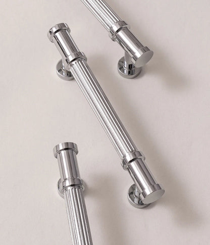 Meubelgrepen antiek messing - strak ontwerp