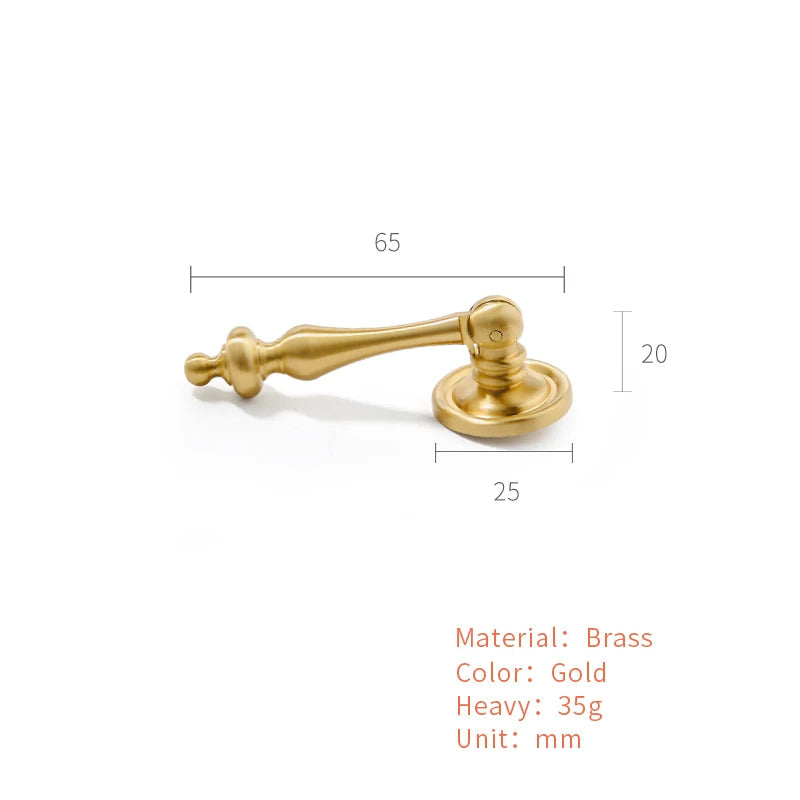 Gouden Shell Kastknop – Nordic Messing Meubelgreep voor Keuken & Kasten