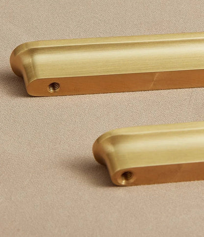 Gouden Massief Messing Greep – Keukenkast & Ladehardware