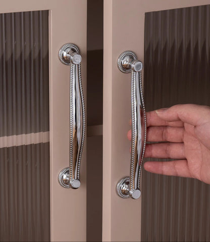 Massief Messing Chroom-Zilveren Meubelgreep – Kastlade & Keukenhardware