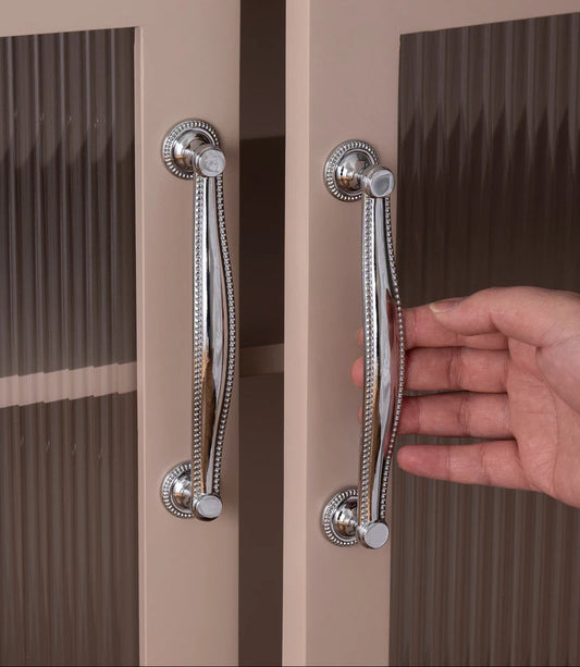 Massief Messing Chroom-Zilveren Meubelgreep – Kastlade & Keukenhardware